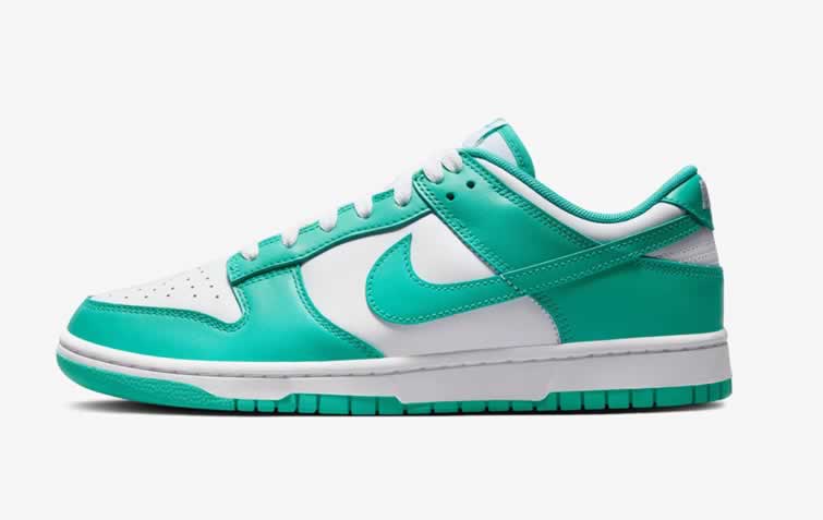 Nike Dunk Low Retro Jade And White