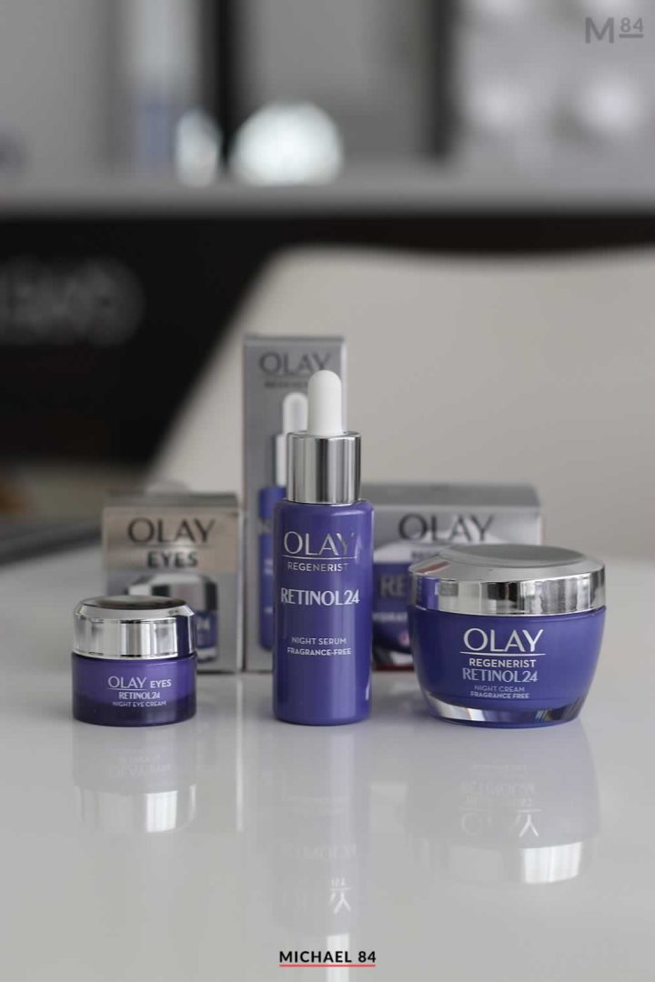 Olay Regenerist Retinol 24 Review: Night Serum, Face Cream & Eye Cream