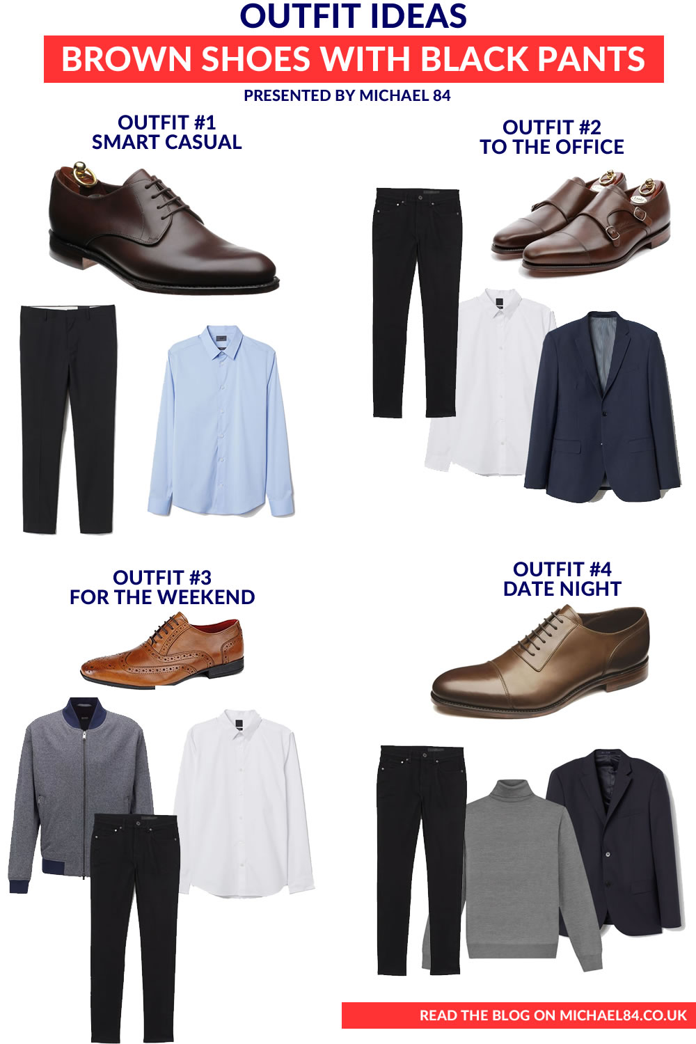 How To Wear Brown Shoes With Black Jeans Or Trousers (Men's Fashion Guide)