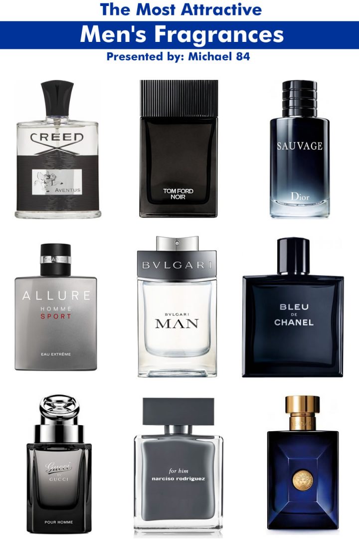 The Most Attractive Men's Fragrances And Perfumes You Can Wear Right Now