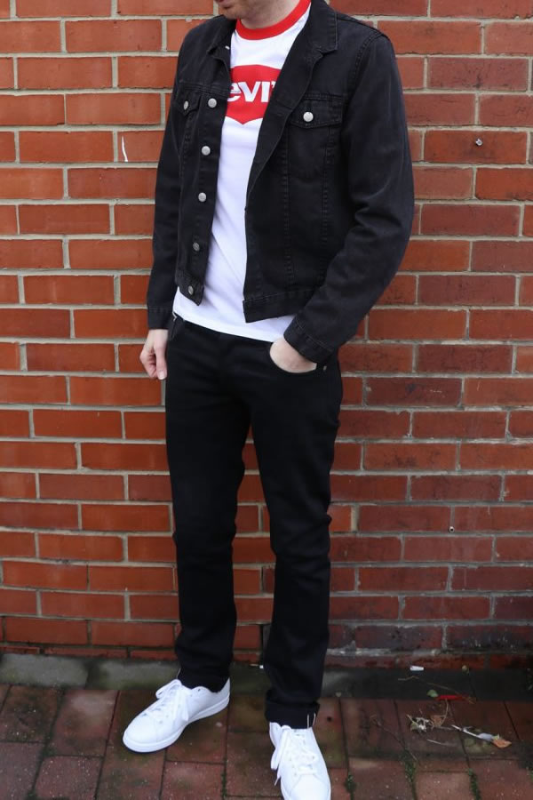 black trousers outfit ideas men