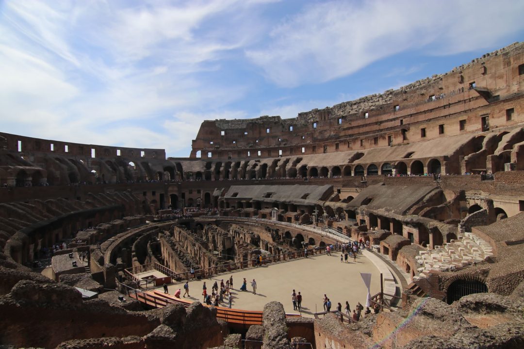 Panoramic View Of The Colosseum