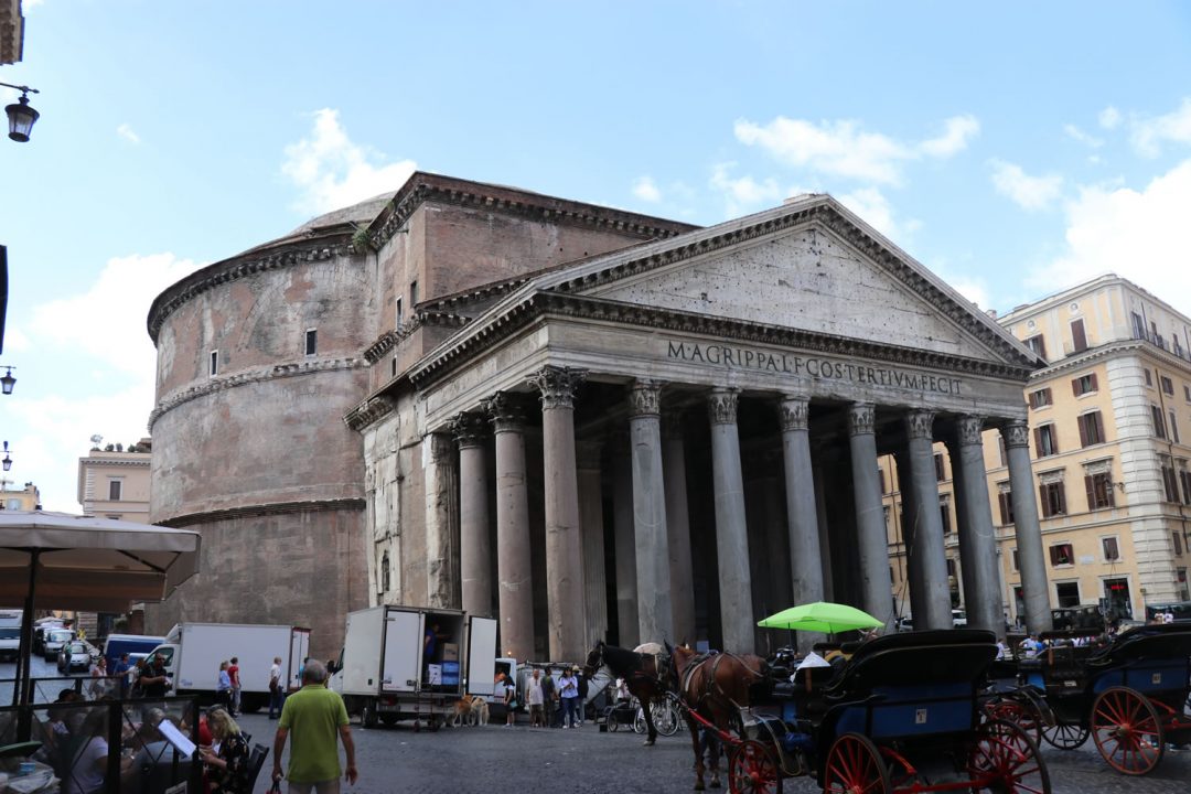 Outside The Pantheon