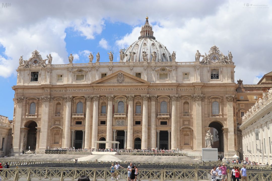 Close Up Of The Vatican