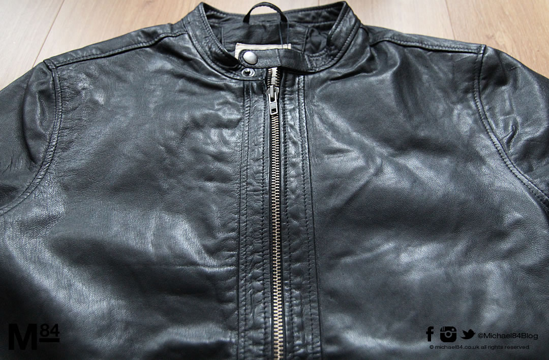 Selected Homme Leather Jacket & MTV Logo Tee | Men's Fashion