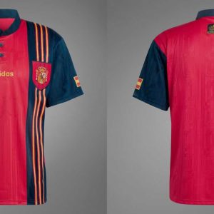 Spain 1996 Home Shirt Re-Released By Adidas