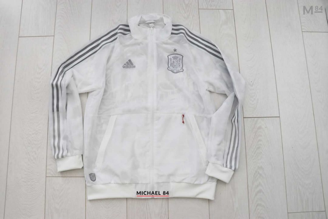 White Spain Anthem Jacket