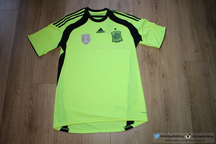 Spain Away Goalkeeper Shirt 2014 | Michael 84