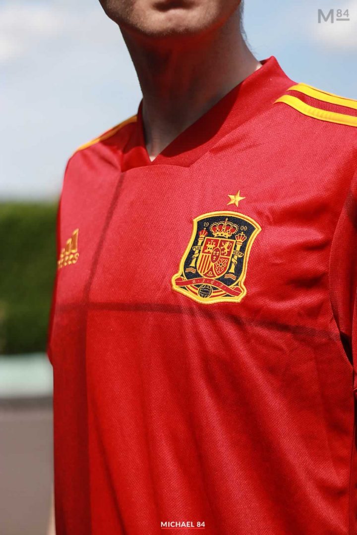 Spain Home Shirt 2021 By Michael 84 - Close Up