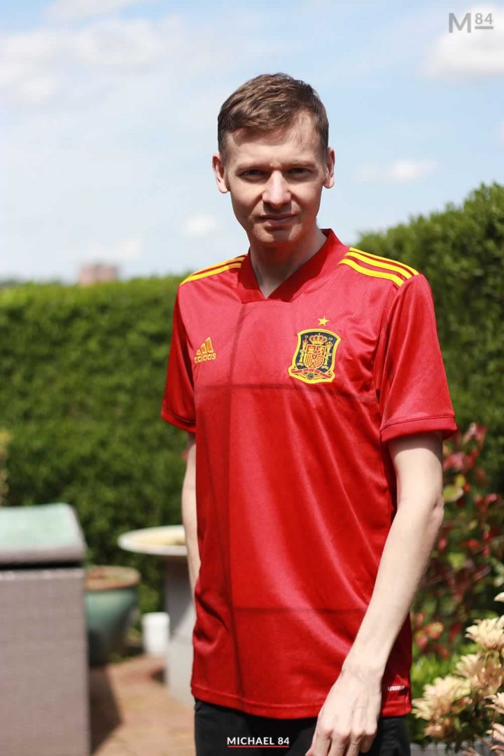 Spain Home Shirt 2021 By Michael 84