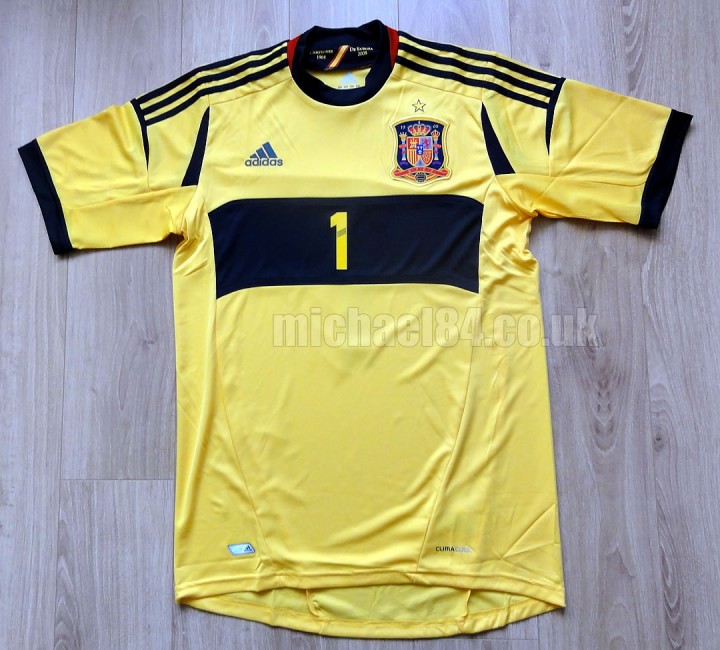 Spain 2012 Goalkeeper Shirt - Casillas Spain Shirt