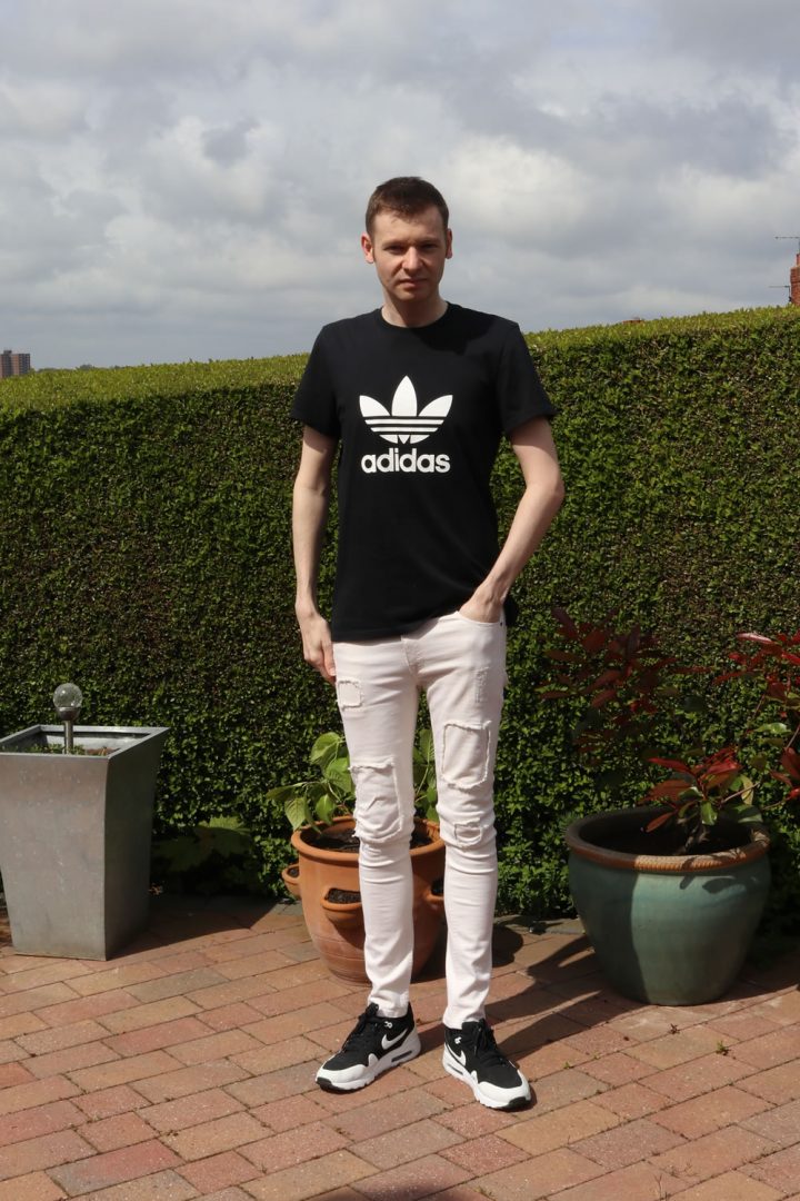 Adidas shirt style sale