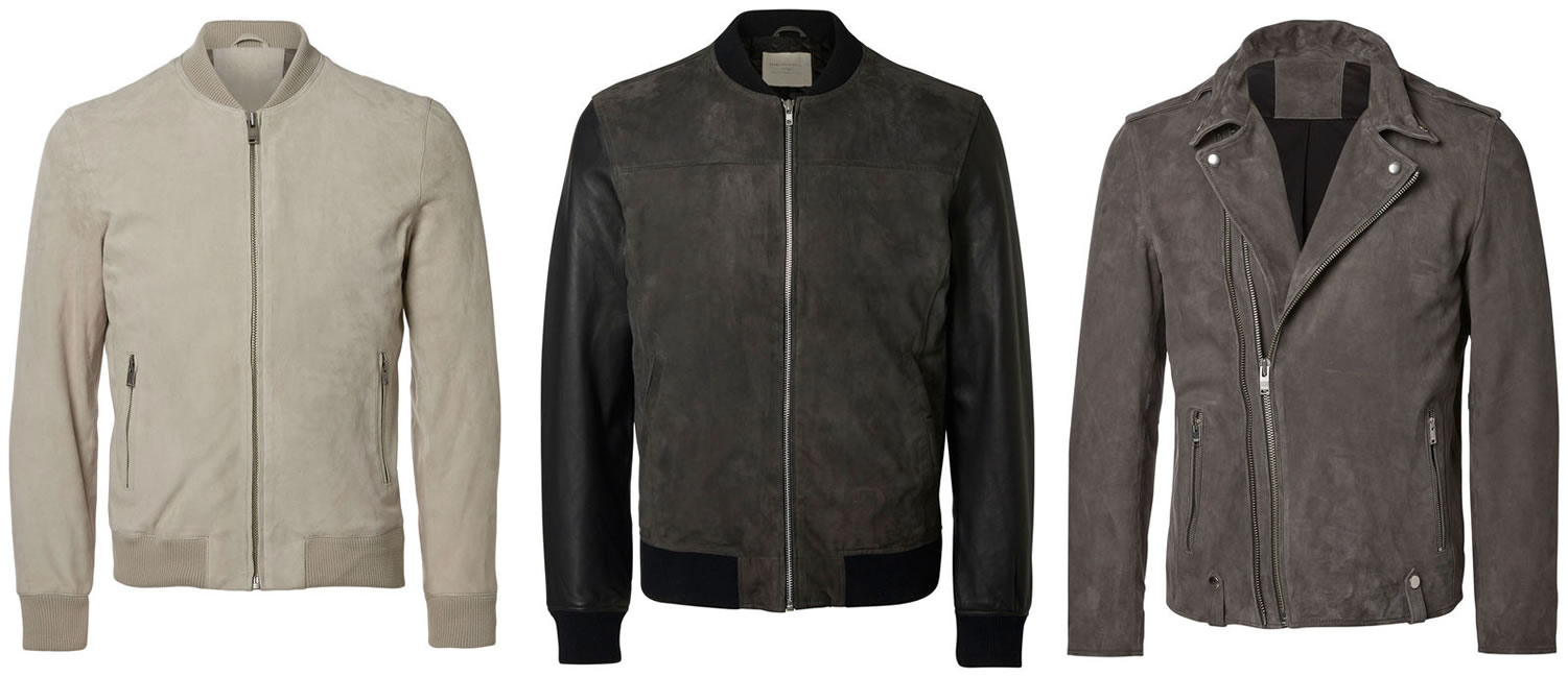 Selected Homme Suede Jackets For Spring