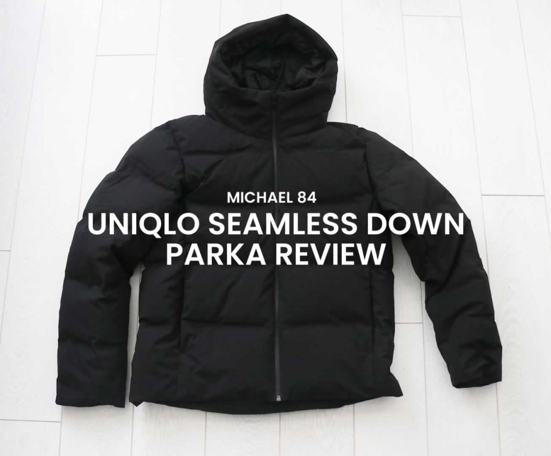 Uniqlo Seamless Down Parka Review - Flat Lay
