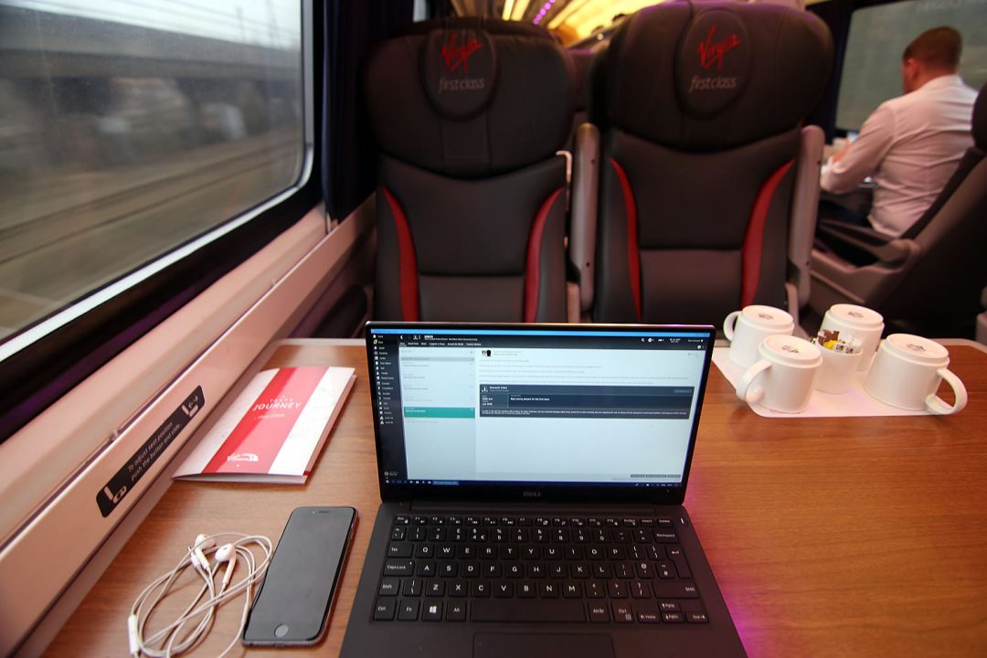 Getting Stuff Done with Virgin Trains On The East Coast