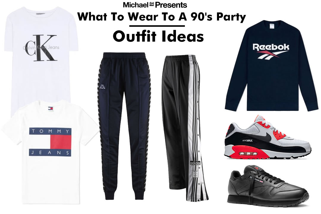 men's 90's party outfits