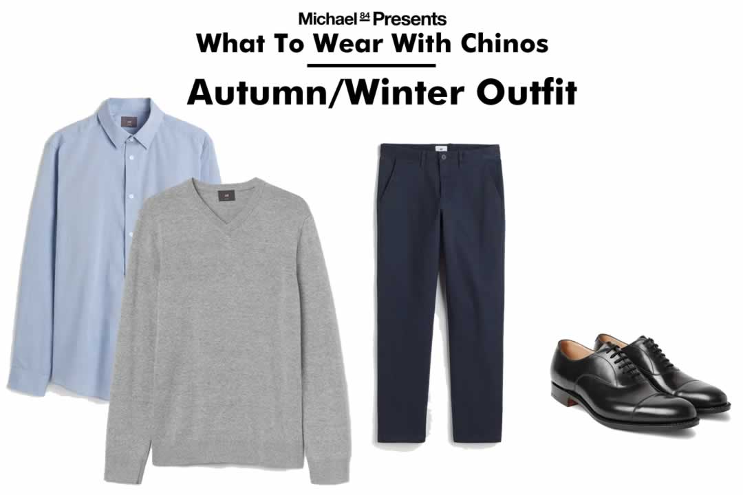 Smart Casual Chinos Outfit For Autumn And Winter