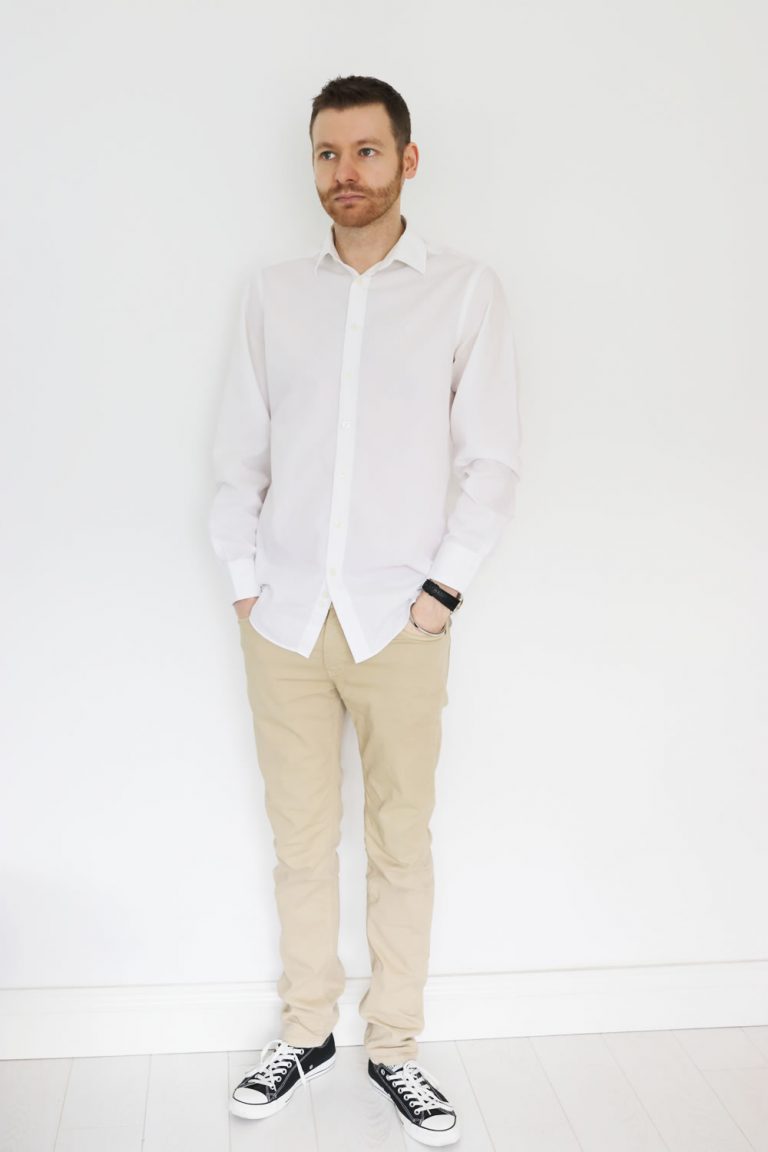 What To Wear With A White Shirt - Men's White Shirt Outfits That Look ...