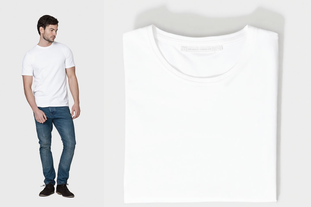 best basic white tee